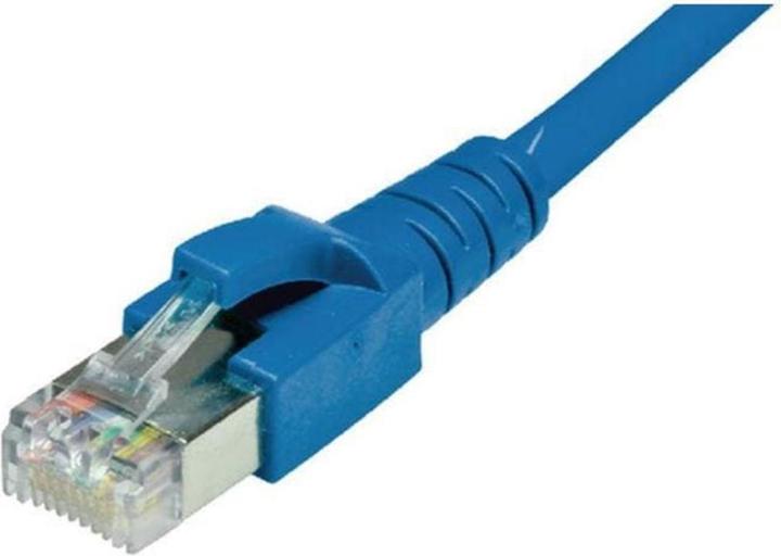 Immagine prodotto Dätwyler Cavo patch IT Infra Cat 6A, S/FTP, 0,5 m, blu (S/FTP, CAT6a, 0.50 m)