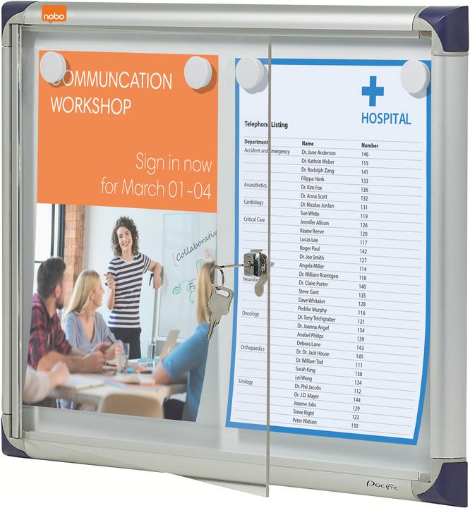 Image du produit Nobo Vitrine d'affichage extra-plate 2xA4