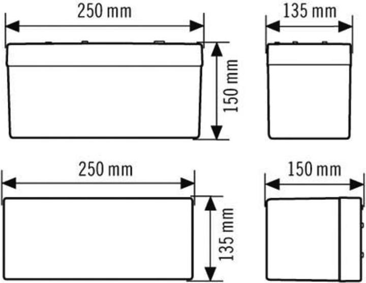Actual product image Esylux Emergency light