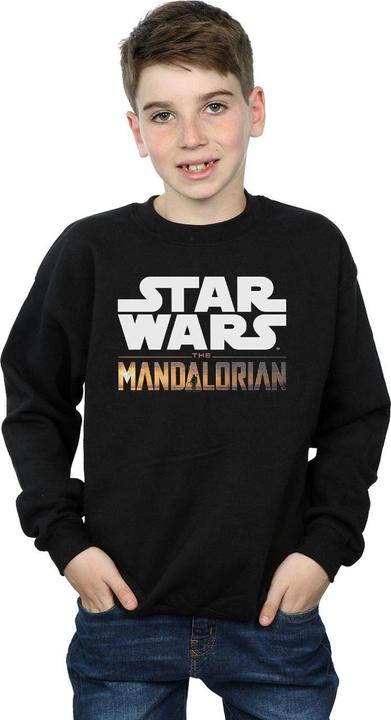 Produktbild Star Wars The Mandalorian Logo Sweatshirt Jungen (140, 146)