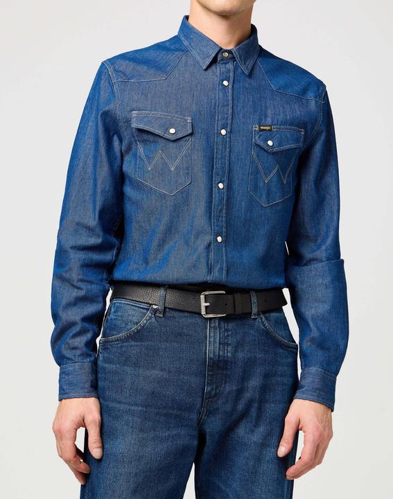 Actual product image Wrangler Gürtel Roller Buckle Belt (85)