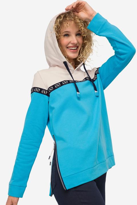 Actual product image Laurasøn Two Tone Ribbon Trim Hoodie (M)