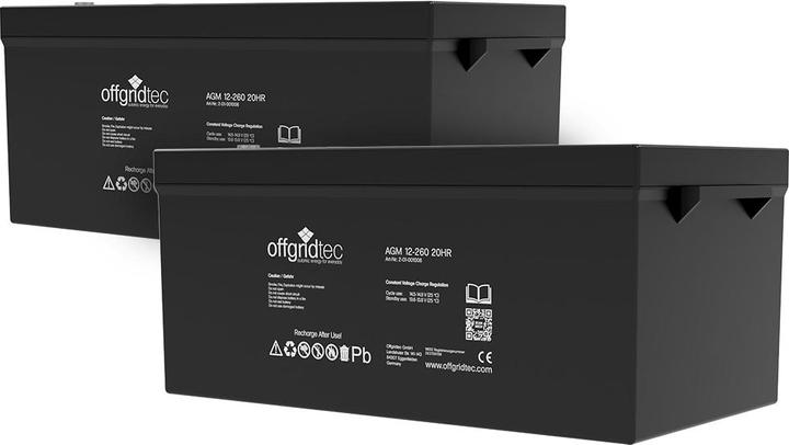 Actual product image Offgridtec ® Autarkic XXL-Master 24V 1200W Solar Power System - 3000W AC Power (1200 W)