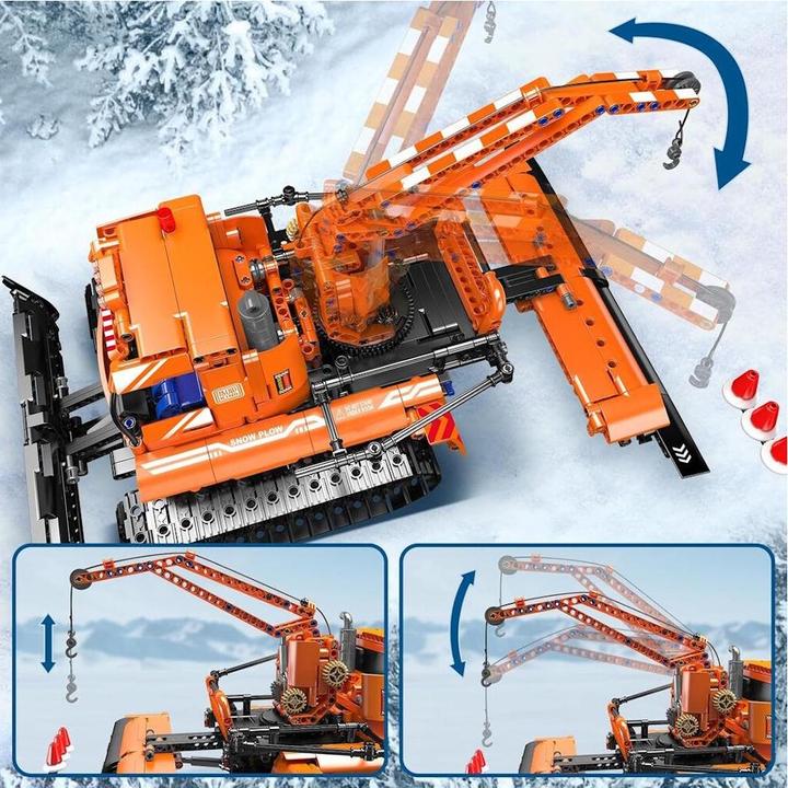 Actual product image Mould King Snow groomer