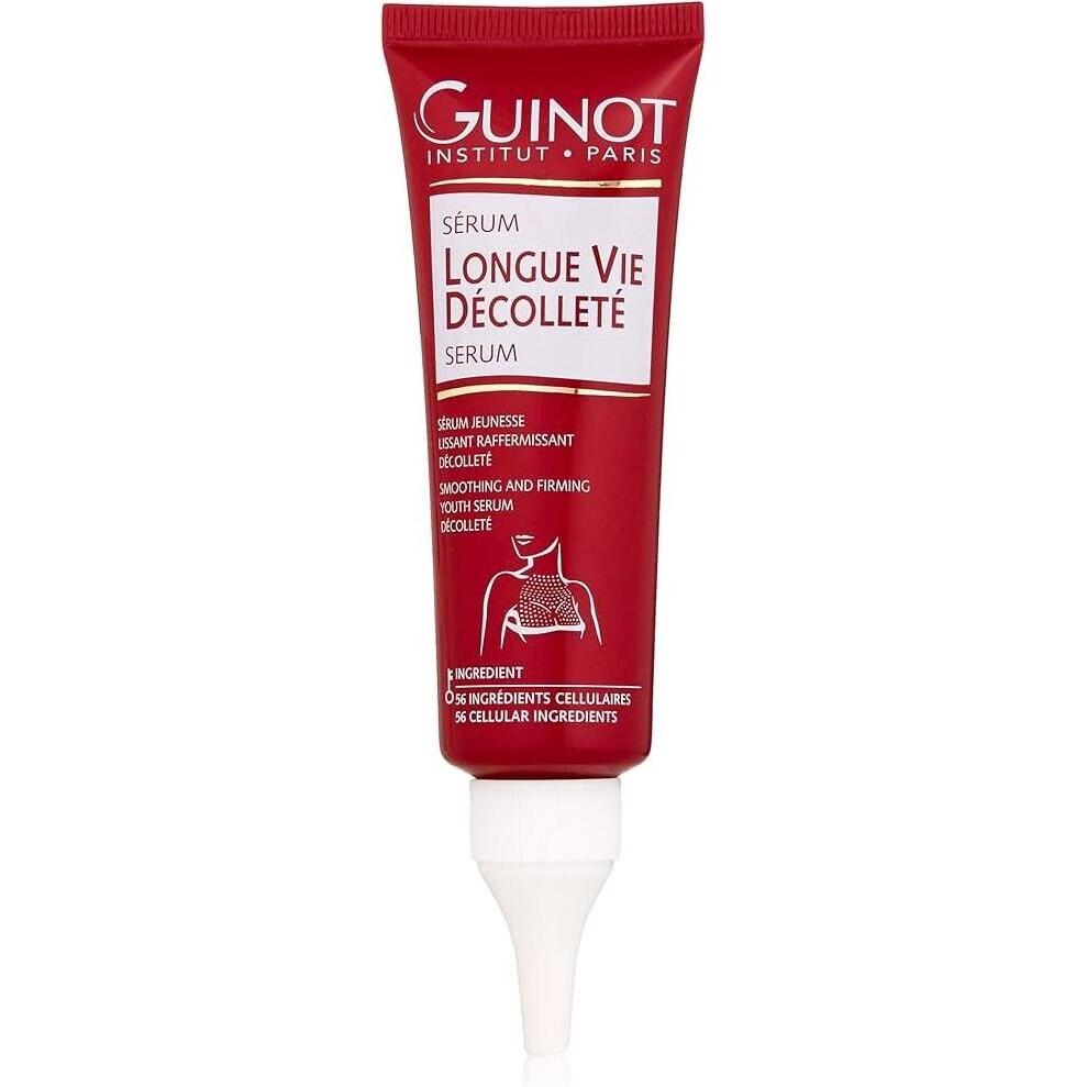 Guinot , Siero Viso, Longue Vie Decollete Serum 1.4Oz (50 Ml)