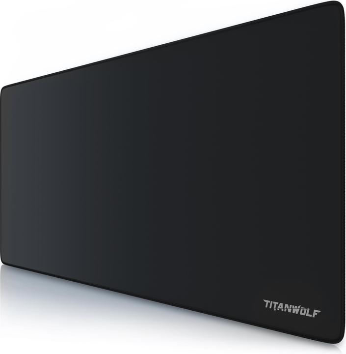 Produktbild Titanwolf Gaming Mauspad, 900 x 400mm XXL Mausmatte, verbessert Präzision & Geschwindigkeit, Schrift (XXL)