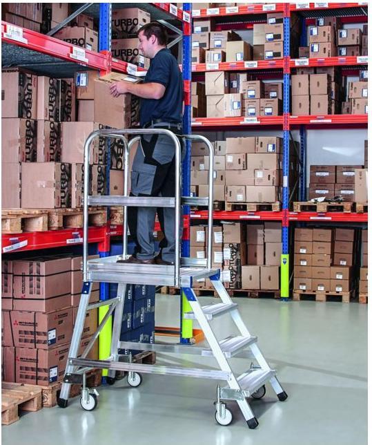 Image du produit Zarges Plate-forme mobile Z 600 - 4 (60 cm)