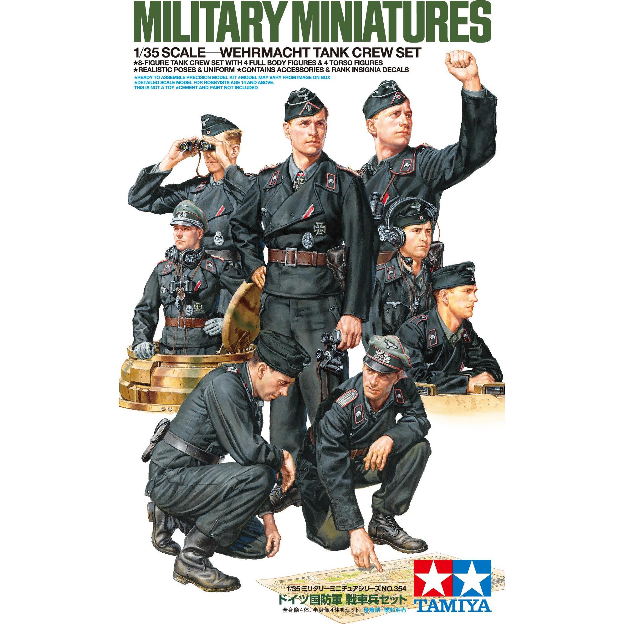 Thumbnail - Tamiya Figuren-Set Dt. Pz. Besatzung