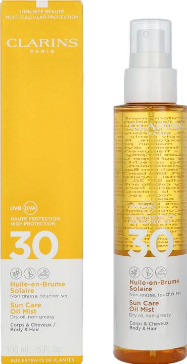 Image du produit Clarins Huile-en-Brume (Crème solaire visage, SPF 30, 150 ml, 190 g)