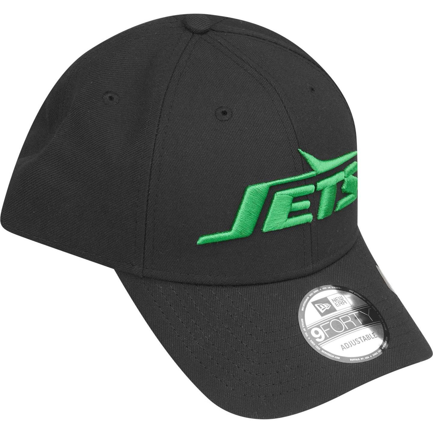 Thumbnail - New Era, Herren, Cap, 9Forty Snapback Cap - NFL New York Jets Retro, Schwarz, (One Size)
