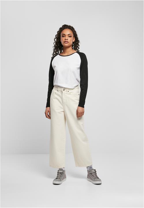 Immagine prodotto Urban Classics Donna Raglan a maniche lunghe a contrasto (M)