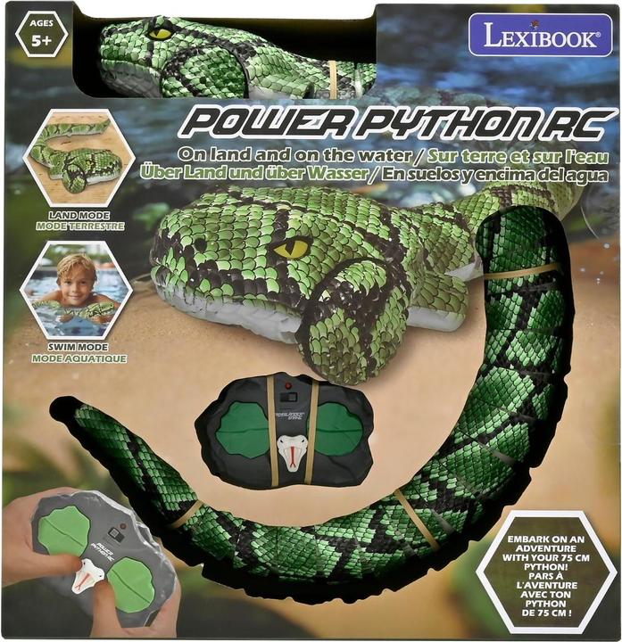 Immagine prodotto Lexibook Serpente anfibio RC senza fili (SNAKE01)