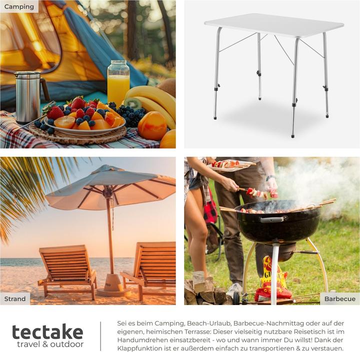 Image du produit tectake Table de Camping