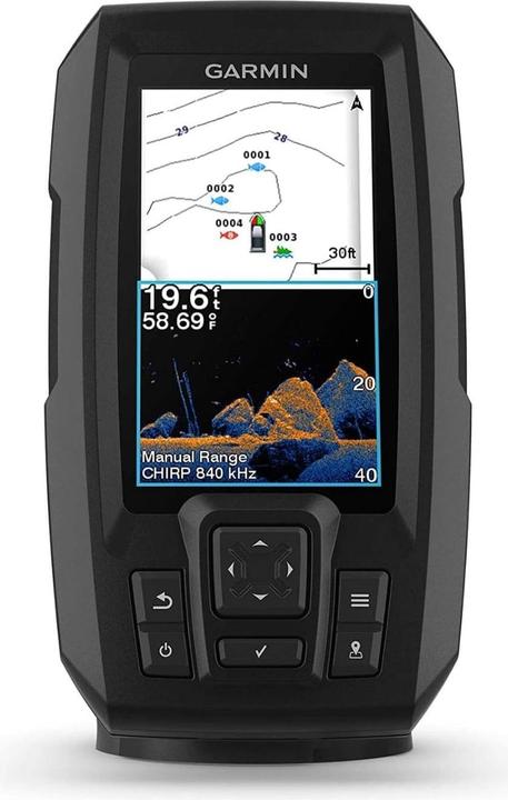 Produktbild Garmin Fishfinder Striker Vivid 4cv mit 4-Zoll-Farbdisplay und Sonar