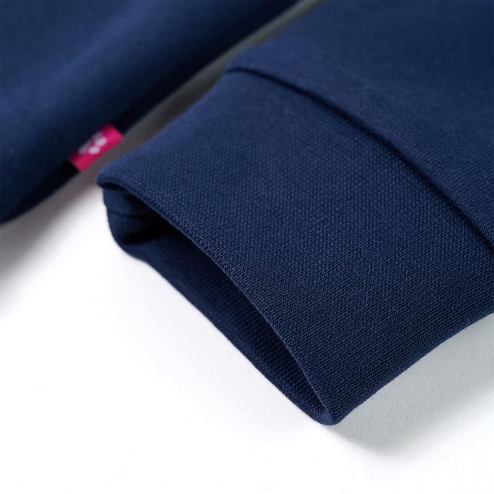Immagine prodotto VidaXL Felpa da bambino blu navy 128,Materiale: 95 % cotone. 5 (128)