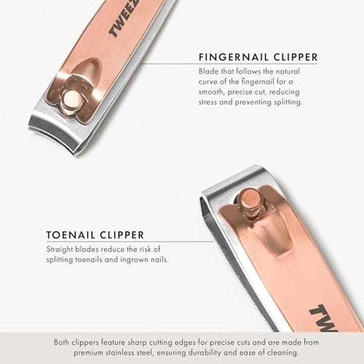 Actual product image Tweezerman - Retail Combo Clipper Set - Rose Gold