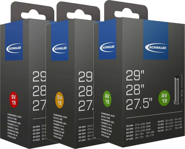 Image du produit Schwalbe N°19 27.5"/29"x1.50/2.50 Dunlop (Dunlop (DV), 27.5", 40 mm)
