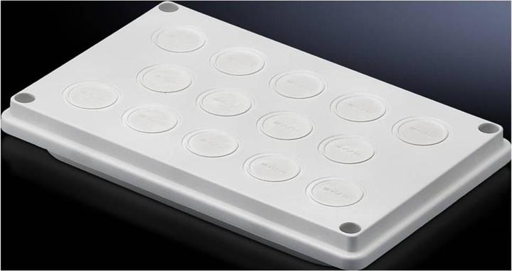 Produktbild Rittal Kabeldurchführungsplatte Isoli