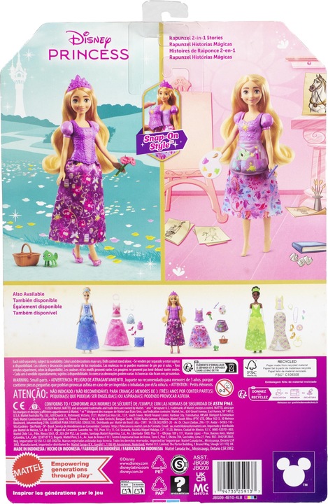 Productafbeelding Disney Princess Disney Prinses Mode Verhaalvertelling Rapunzel