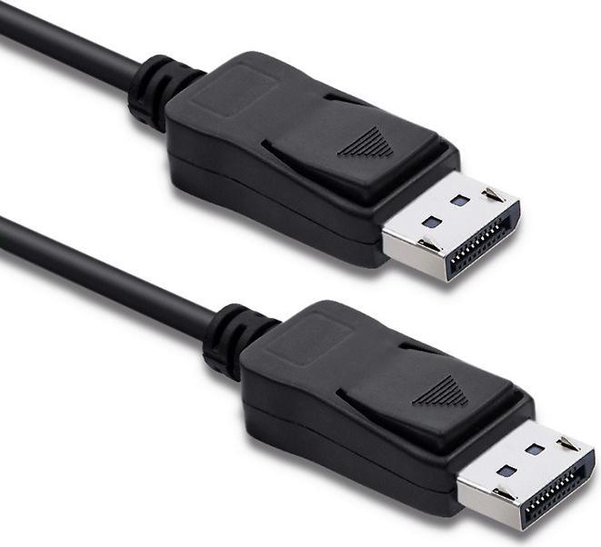 Actual product image Qoltec 50456 DisplayPort cable (1.50 m)