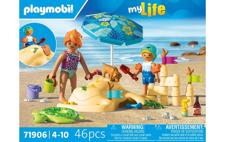 Actual product image Playmobil Family fun on the beach (71906, Playmobil My Life)