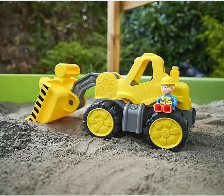 Actual product image BIG Power Worker wheel loader + figure