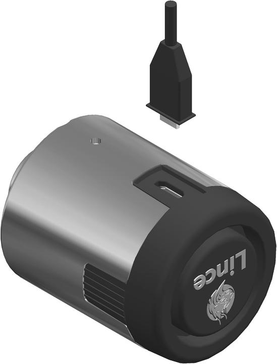 Actual product image Lince Advanced Security Alarm Cylinder with 100 dB Siren and Anti-Intrusion Protection