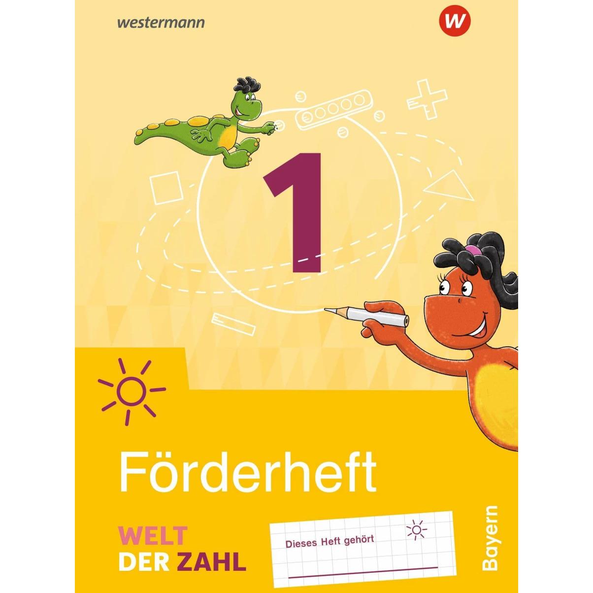 Welt der Zahl 1. Förderarbeitsheft. Für Bayern, Schulbücher