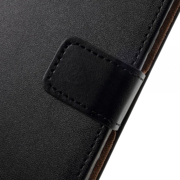 Produktbild MU Classic Leder Bookcover Hülle (Samsung Galaxy A8 (2018))