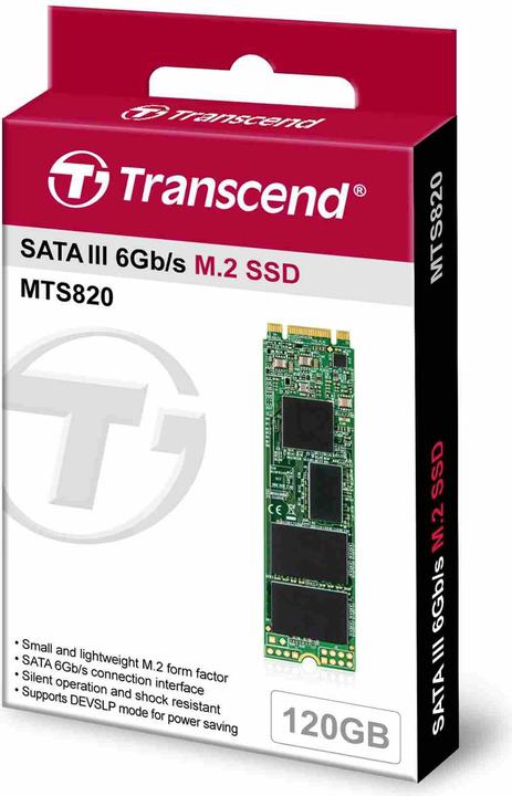 Produktbild Transcend Mts820s (120 GB, M.2 2280)