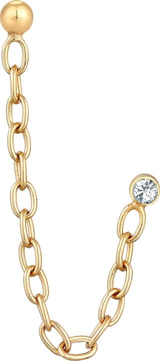 Actual product image Elli Ear Chain (Glass crystal, 925 sterling silver)