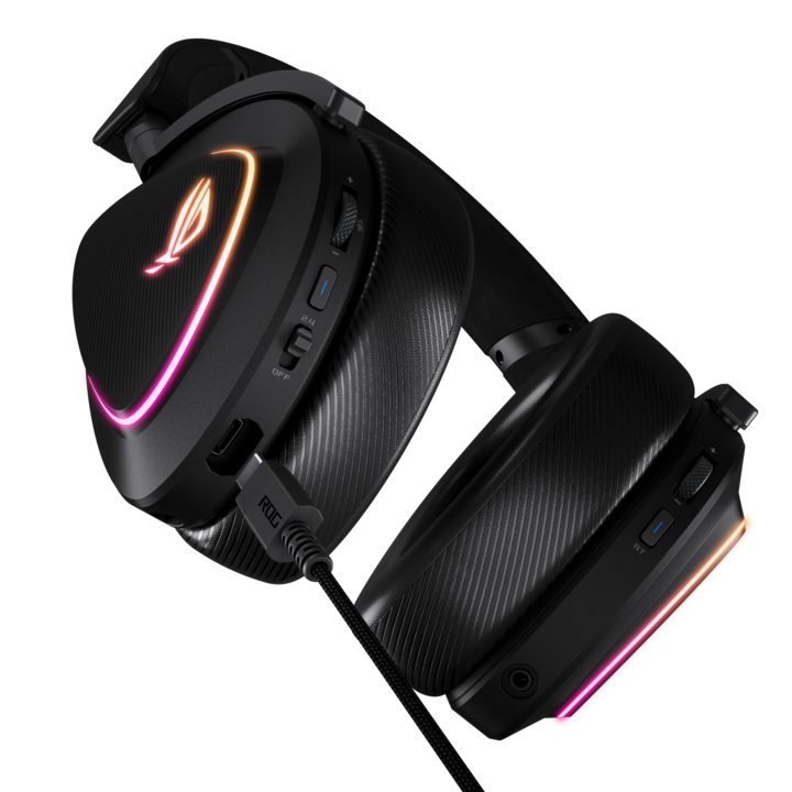 Actual product image ASUS ROG Delta II (Cable, Wireless)