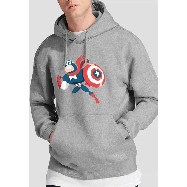 Produktbild Captain America Holiday Outfit Kapuzenpullover (S)