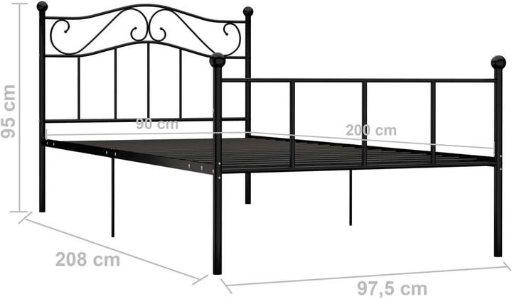 Image du produit vidaXL Bettgestell (90 x 200 cm)