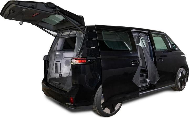 Actual product image VanQuito Mosquito net with sliding doors, right