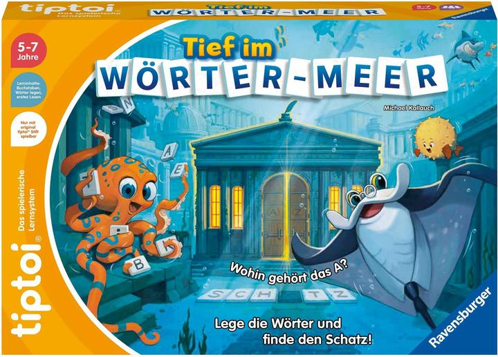Image du produit tiptoi Au fond de la mer de mots (Allemand)