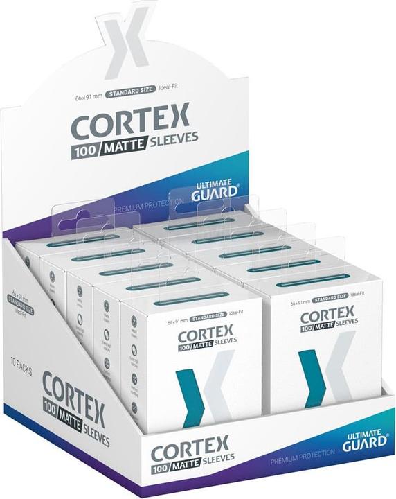 Produktbild Ultimate Guard 100 pochettes Cortex Sleeves taille standard Bleu Pétrole Mat