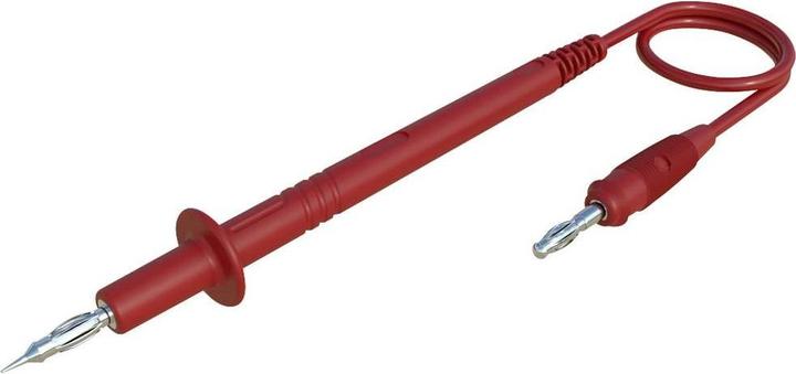 Hirschmann Test & Measurement SKS Hirschmann PL 3 red / red measuring cable (4 mm male - 4 mm male lamella)