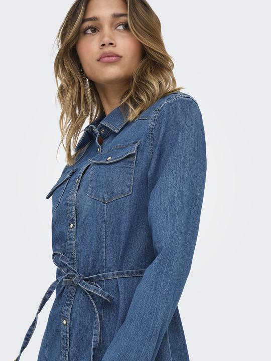 Produktbild Only ONLSASIA Kurzes Kleid Jeanskleid (XS)
