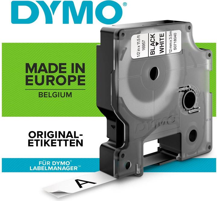 Produktbild Dymo D1 (1.20 cm, Weiss)