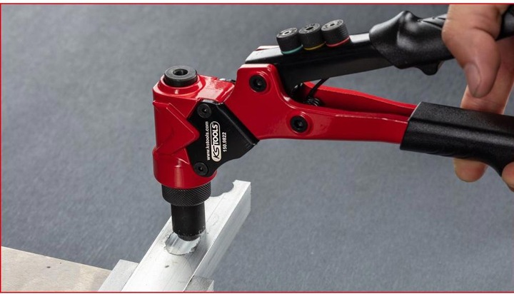Immagine prodotto KS Tools Set di rivetti a mano 3 in 1 (305 mm)