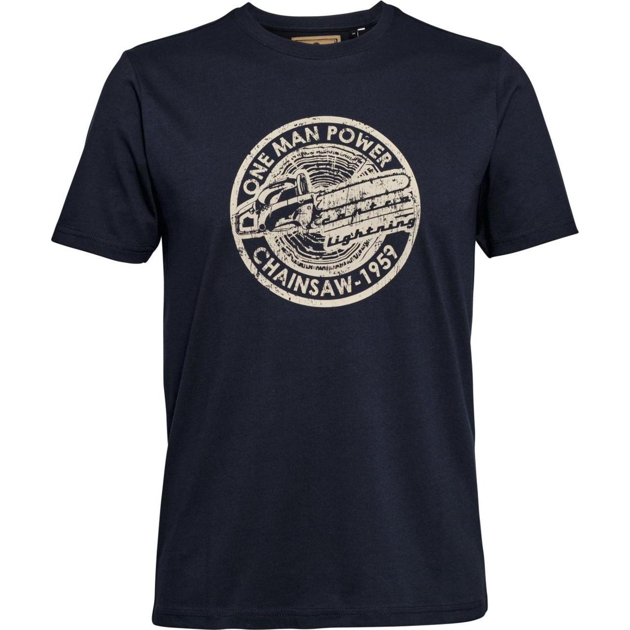 Stihl, Top da lavoro, T-Shirt Gr. L CONTRA 59 Blau (L)