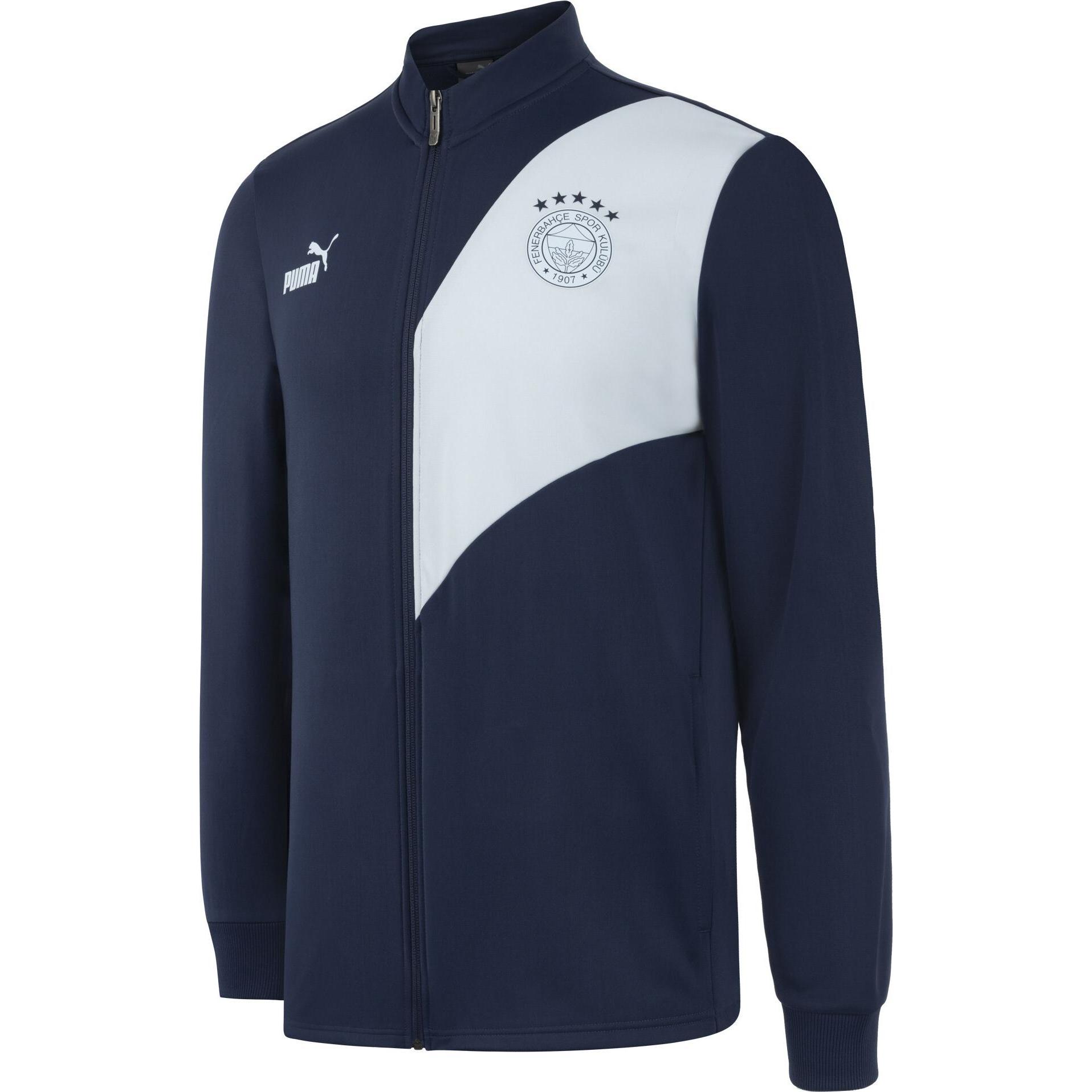 Puma, Herren, Laufjacke, FSK ftblCulture+ Track Jacket (M), Blau, M