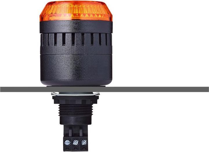 Produktbild Auer Signal Signalgeräte Kombi-Signalgeber LED ELM Orange D licht Blinklicht