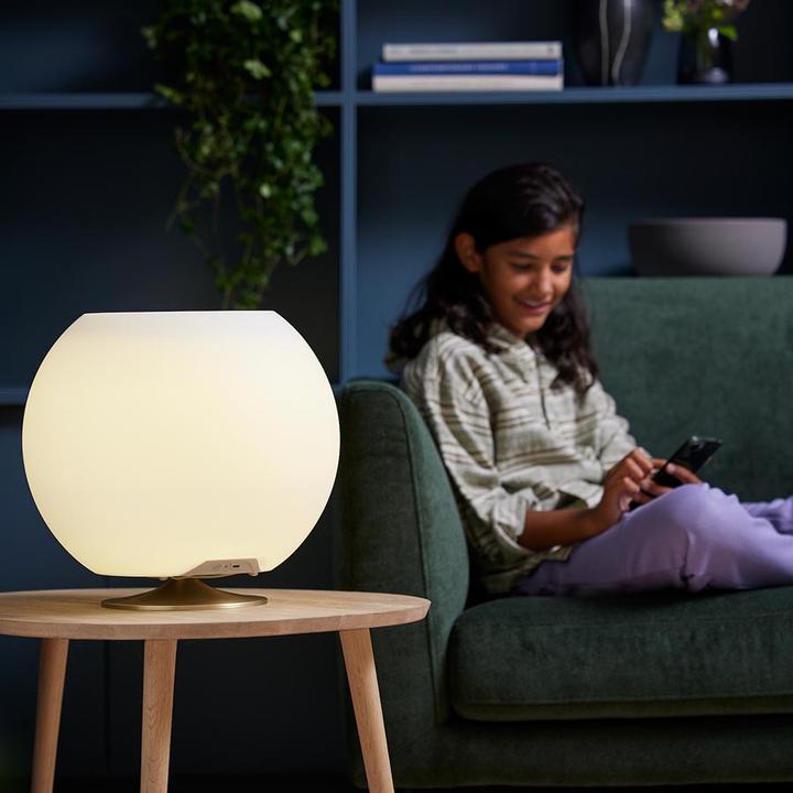 Actual product image Kooduu Sphere - Brushed silver (10 h, Rechargeable battery operated, Battery operated)