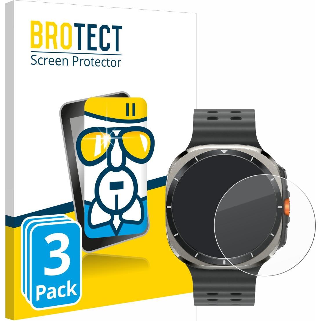 Thumbnail - BROTECT Schutzglas Schutzfolie Glas Folie Displayschutz klar, Smartwatch Schutzfolie, Transparent
