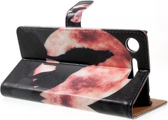 Image du produit Étui en cuir magnétique avec motif