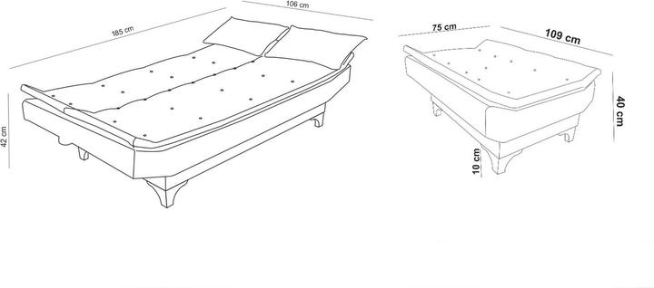 Actual product image Atelier del Sofa Justine (Upholstery set)