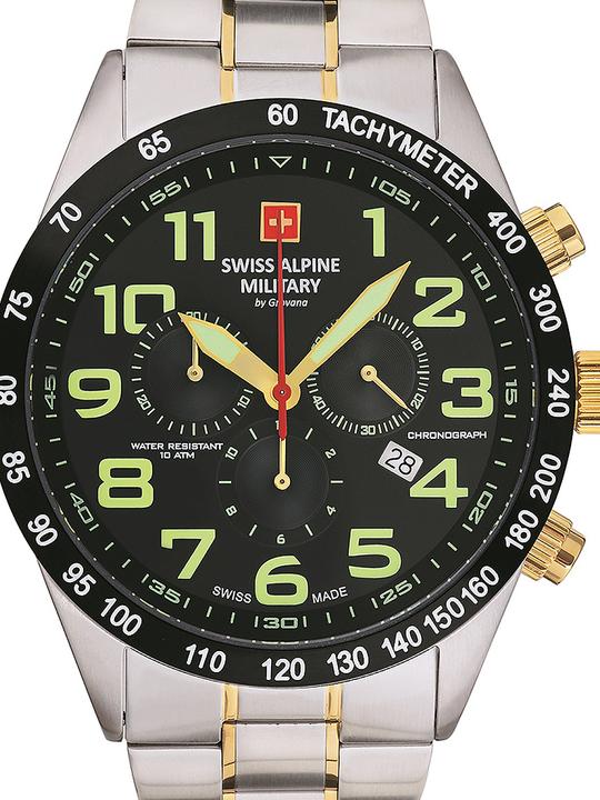 Immagine prodotto Swiss Alpine Military 7047.9147 Cronografo 45mm 10ATM (Cronografo, 45 mm)