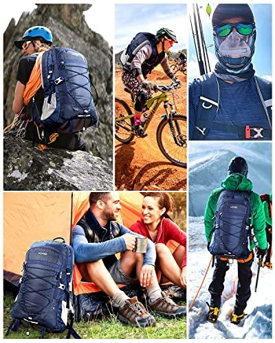 Actual product image Homiee Hiking Backpack (45L, Blue) (45 l)